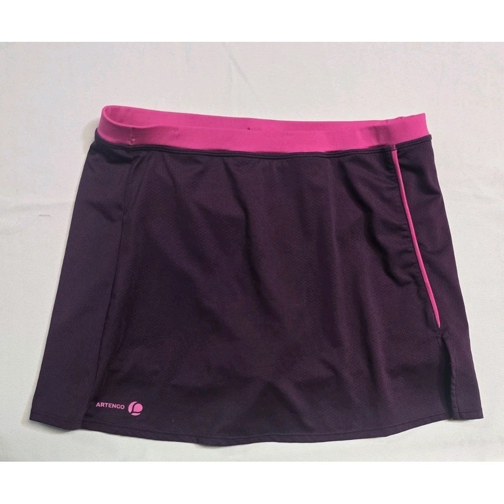 artengo Decathlon skirt Skort Activewear Running Athleisure Cycling Dark Red XS